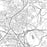 Frederick Maryland Map Print in Classic Style Zoomed In Close Up Showing Details