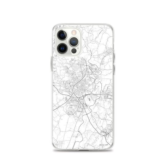 Custom Frederick Maryland Map iPhone 12 Pro Phone Case in Classic