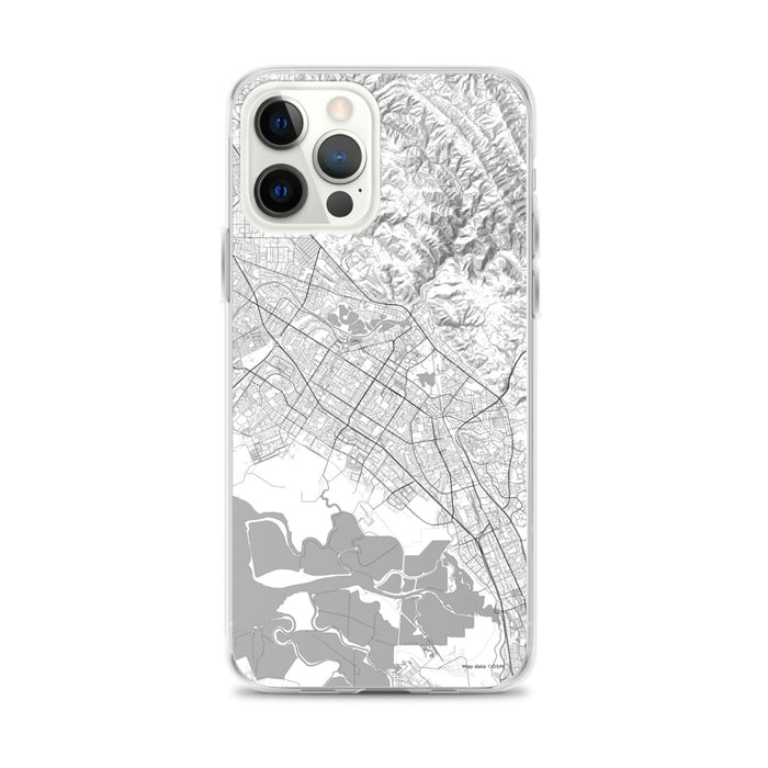 Custom Fremont California Map iPhone 12 Pro Max Phone Case in Classic