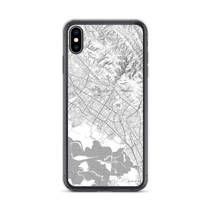 Custom Fremont California Map Phone Case in Classic