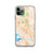 Custom Fremont California Map Phone Case in Watercolor