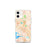 Custom Fremont California Map iPhone 12 mini Phone Case in Watercolor