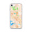 Custom Fremont California Map iPhone SE Phone Case in Watercolor