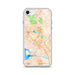 Custom Fremont California Map iPhone SE Phone Case in Watercolor