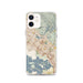 Custom Fremont California Map iPhone 12 Phone Case in Woodblock