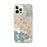 Custom Fremont California Map iPhone 12 Pro Max Phone Case in Woodblock
