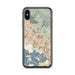Custom Fremont California Map Phone Case in Woodblock