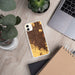 Custom Fresno California Map Phone Case in Ember