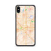 Custom Fresno California Map Phone Case in Watercolor