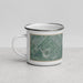 Left View Custom Friendswood Texas Map Enamel Mug in Afternoon