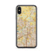 Custom Frisco Texas Map Phone Case in Woodblock