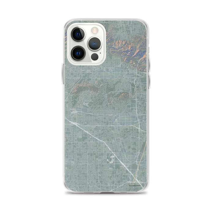 Custom iPhone 12 Pro Max Fullerton California Map Phone Case in Afternoon