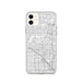 Custom iPhone 11 Fullerton California Map Phone Case in Classic