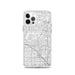Custom iPhone 12 Pro Fullerton California Map Phone Case in Classic