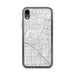 Custom iPhone XR Fullerton California Map Phone Case in Classic