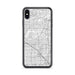 Custom iPhone XS Max Fullerton California Map Phone Case in Classic