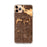 Custom iPhone 11 Pro Max Fullerton California Map Phone Case in Ember