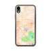 Custom Gainesville Florida Map Phone Case in Watercolor