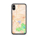 Custom Gainesville Florida Map Phone Case in Watercolor