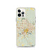 Custom Gainesville Florida Map iPhone 12 Pro Phone Case in Woodblock
