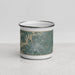 Front View Custom Gainesville Georgia Map Enamel Mug in Afternoon