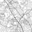 Gaithersburg Maryland Map Print in Classic Style Zoomed In Close Up Showing Details
