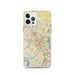 Custom Gaithersburg Maryland Map iPhone 12 Pro Phone Case in Woodblock
