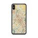 Custom Gaithersburg Maryland Map Phone Case in Woodblock
