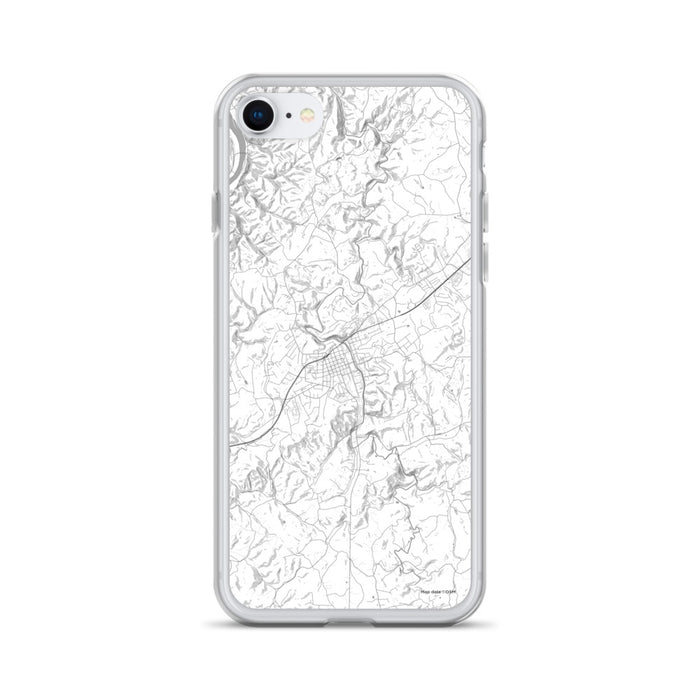 Custom iPhone SE Galax Virginia Map Phone Case in Classic
