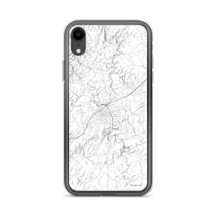 Custom iPhone XR Galax Virginia Map Phone Case in Classic