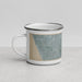 Left View Custom Gardena California Map Enamel Mug in Afternoon