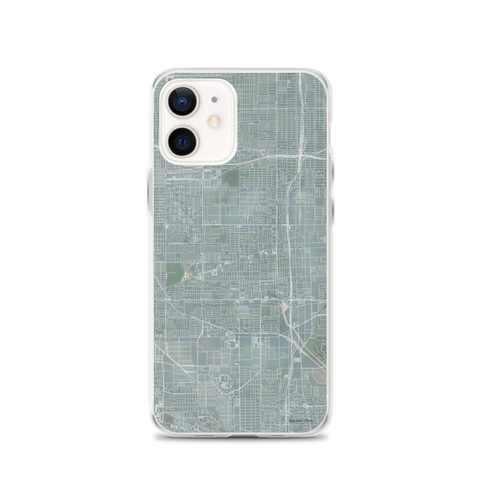 Custom iPhone 12 Gardena California Map Phone Case in Afternoon
