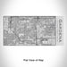 Rendered View of Gardena California Map Engraving on 17oz Stainless Steel Insulated Cola Bottle