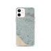 Custom iPhone 12 Garden Grove California Map Phone Case in Afternoon