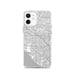 Custom iPhone 12 Garden Grove California Map Phone Case in Classic