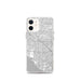 Custom iPhone 12 mini Garden Grove California Map Phone Case in Classic