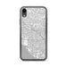 Custom iPhone XR Garden Grove California Map Phone Case in Classic