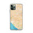 Custom iPhone 11 Pro Garden Grove California Map Phone Case in Watercolor