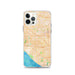 Custom iPhone 12 Pro Garden Grove California Map Phone Case in Watercolor
