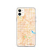 Custom Garland Texas Map Phone Case in Watercolor