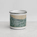 Front View Custom Gary Indiana Map Enamel Mug in Afternoon