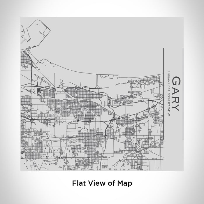 Gary - Indiana Engraved Map Tumbler — JACE Maps