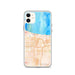 Custom Gary Indiana Map Phone Case in Watercolor