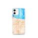 Custom Gary Indiana Map iPhone 12 mini Phone Case in Watercolor