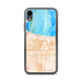 Custom Gary Indiana Map Phone Case in Watercolor