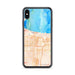 Custom Gary Indiana Map Phone Case in Watercolor