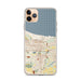 Custom Gary Indiana Map Phone Case in Woodblock
