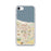 Custom Gary Indiana Map iPhone SE Phone Case in Woodblock