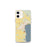 Custom Geneva New York Map iPhone 12 mini Phone Case in Woodblock