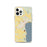 Custom Geneva New York Map iPhone 12 Pro Phone Case in Woodblock